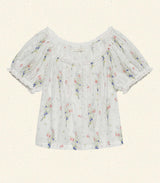 FREDERICA TOP -- PAINTED BOUQUET