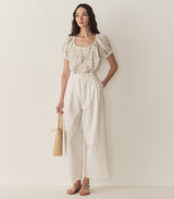 FREDERICA TOP -- PAINTED BOUQUET