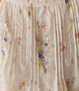 FREDERICA TOP -- PAINTED BOUQUET