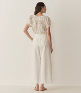 FREDERICA TOP -- PAINTED BOUQUET