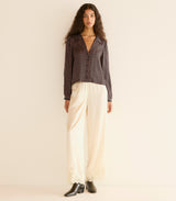 JULIANA TOP -- CARDINALE FOULARD